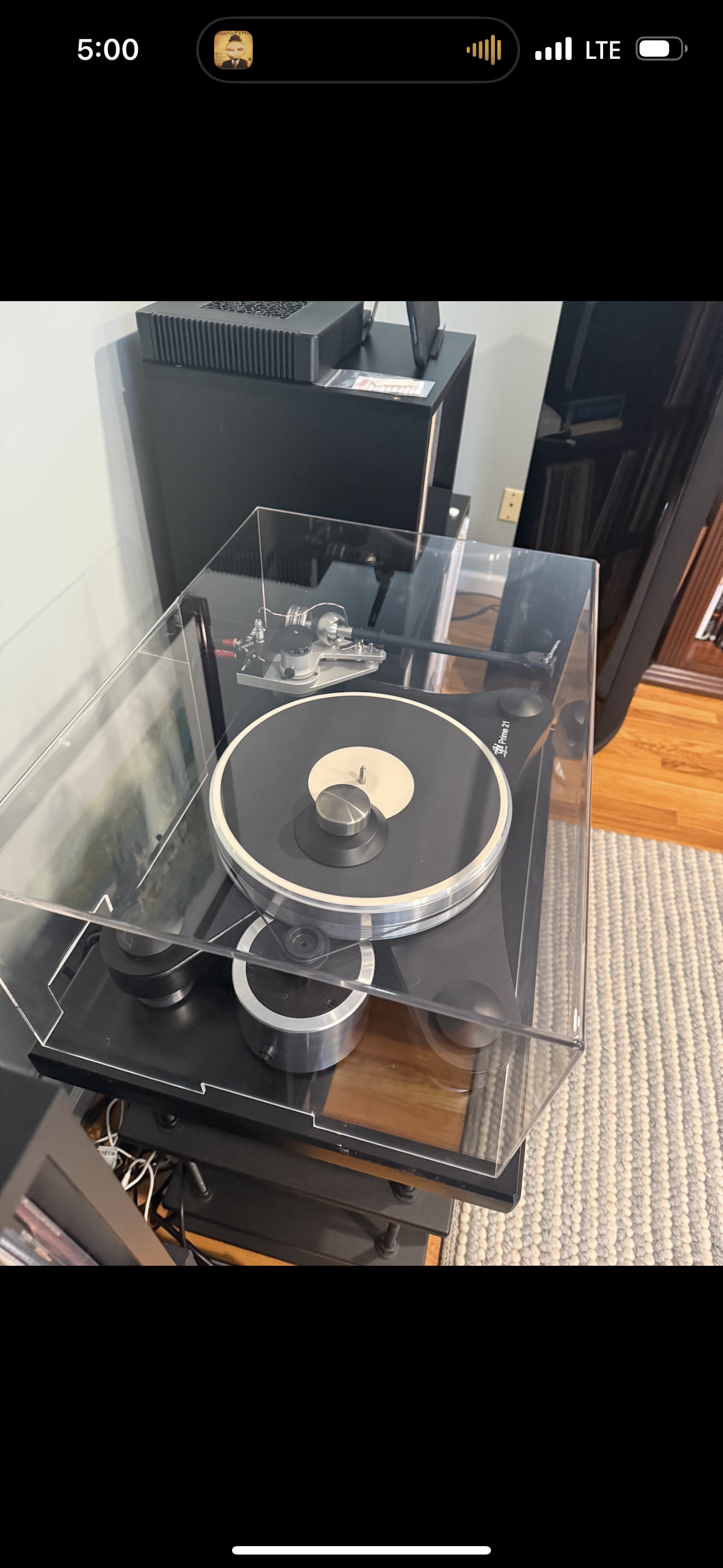 VPI Prime 21 Signature 21 Dust Cover
