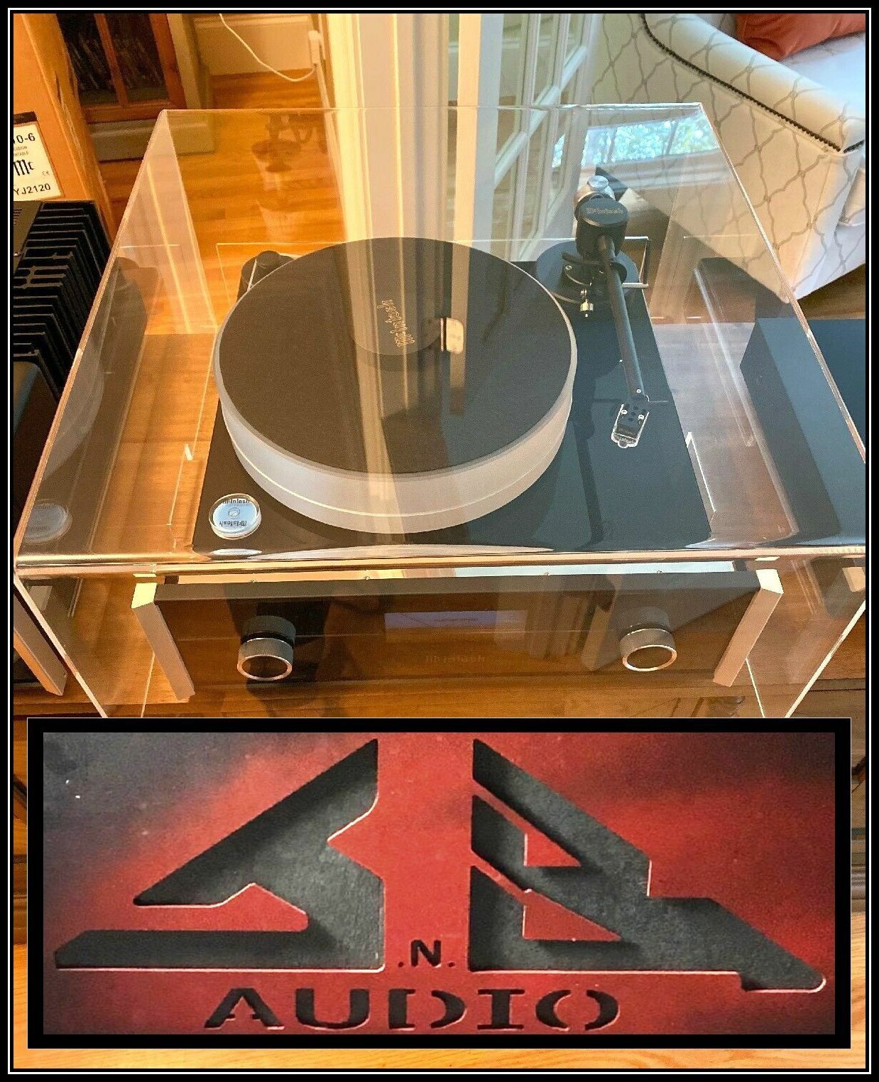 MCINTOSH MT10 JnB Audio Custom Turntable Dust Cover Set Top -= 3 Week Build =-