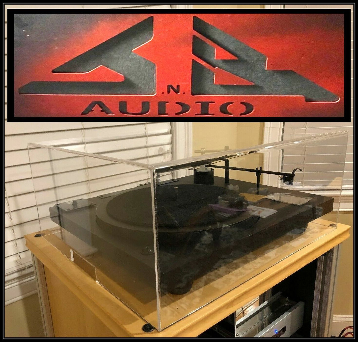 JnB Audio Turntable Dust Cover for Well Tempered Amadeus MK2  -= Made in USA =-
