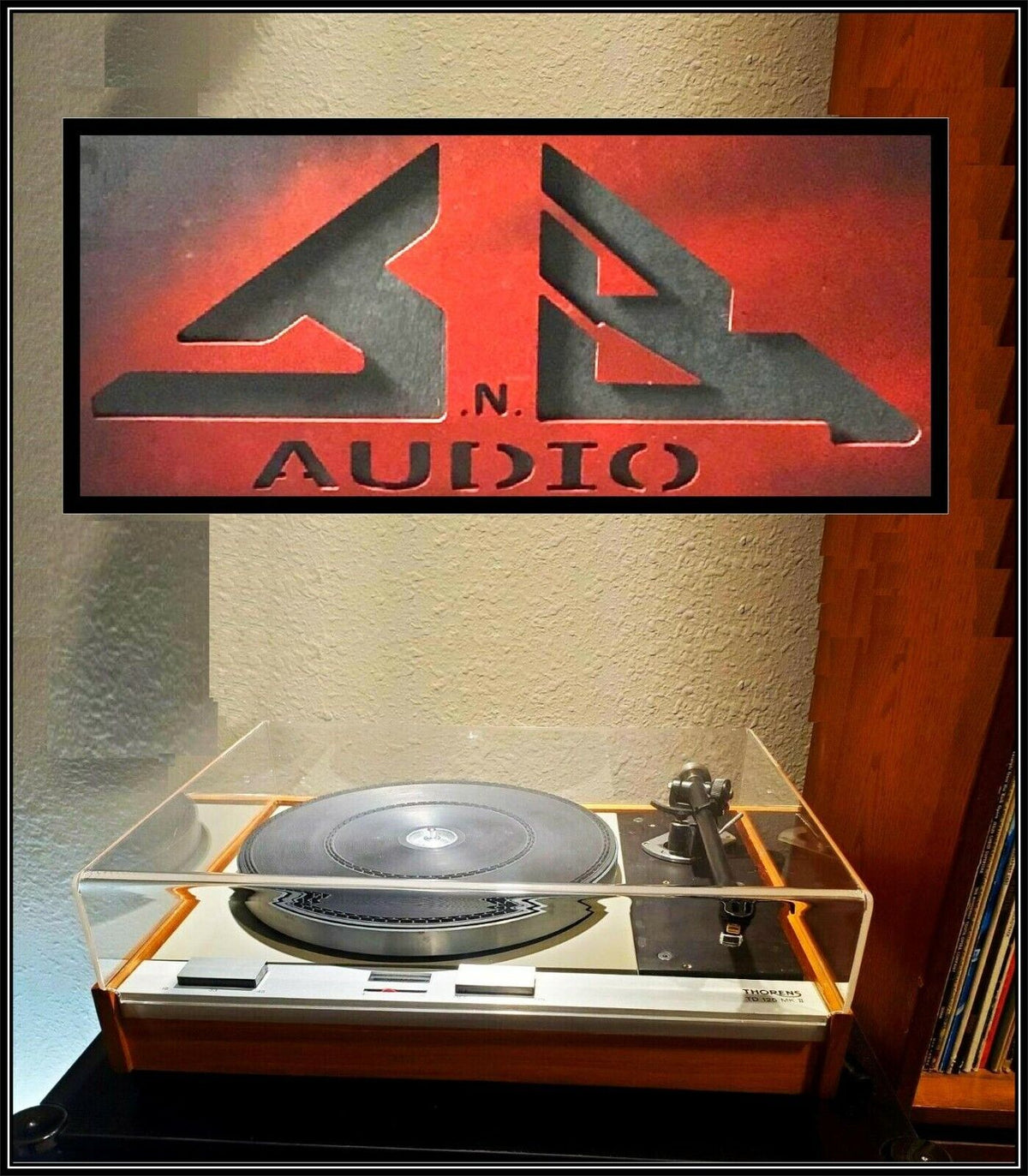 Thorens TD 125 MK1 MKII MK2 JnB Audio Turntable Dust Cover -=- Made in USA
