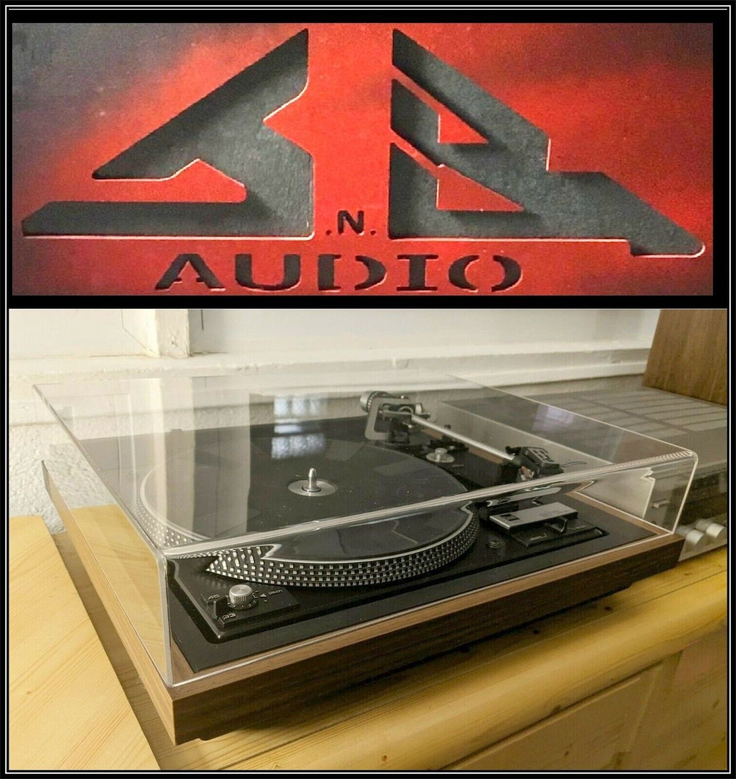 Dual 1237 "NEW" JnB Audio Dust Cover for Turntable    -=  Made in USA =-