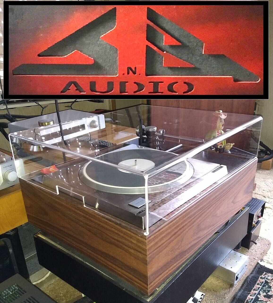 JnB Audio Turntable Dust Cover for Custom Technics SP10 Mk II (3 Week Build)
