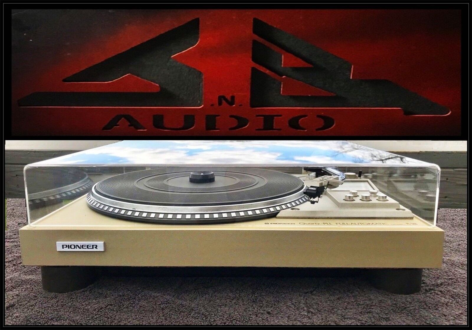 Pioneer PL 560 560 "NEW" Dust Cover for Turntable JnB Audio -=  Made in USA =- 