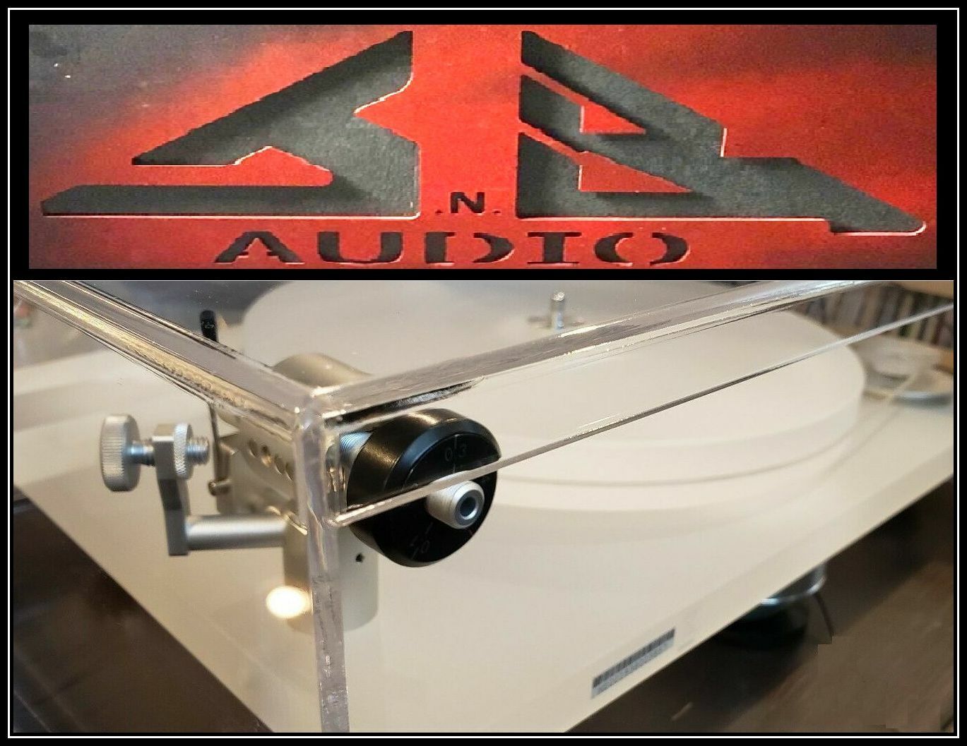 Open Back MARANTZ TT 15S1 JnB Audio Pro series Dust Cover -= Made in USA =-