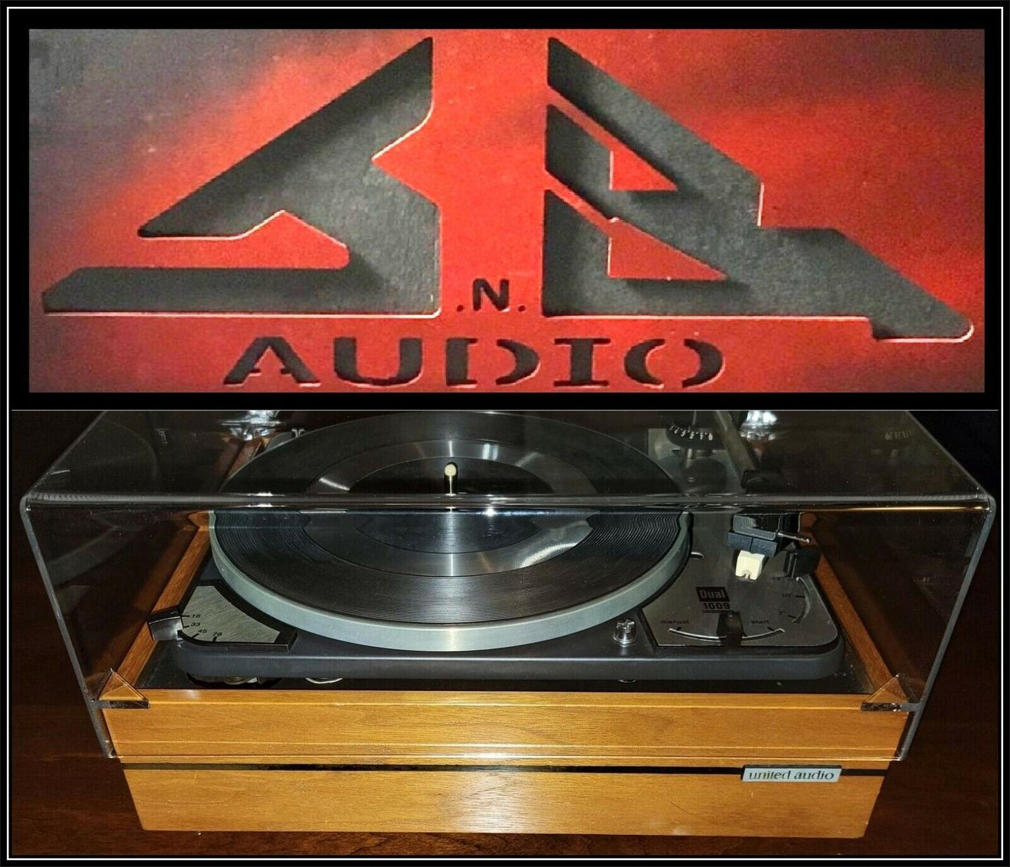 Dual United Audio 1009-SK2 PSTL NEW JnB Audio Dust Cover 3 Week Build
