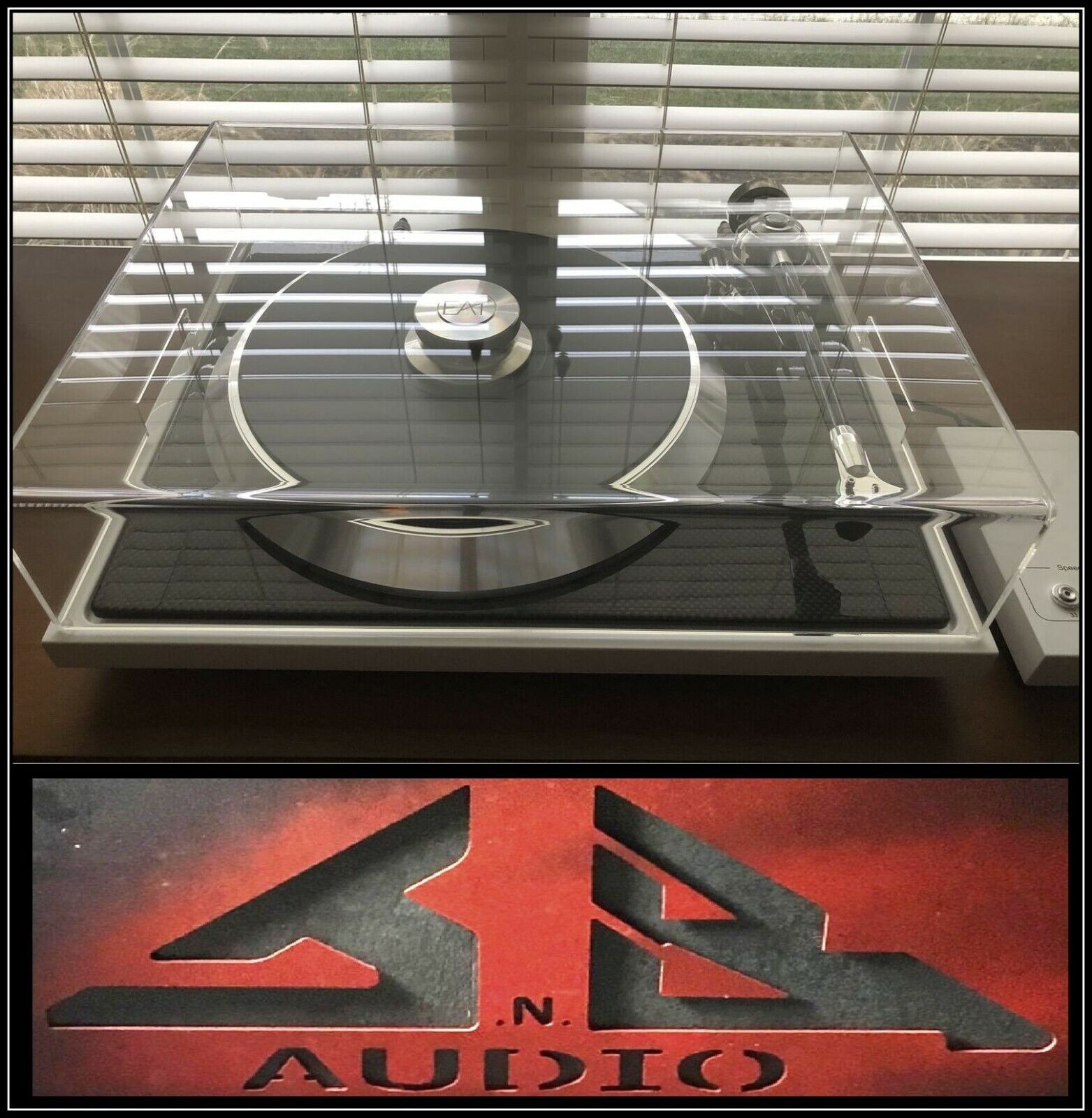 Custom EAT C Sharp JnB Audio Turntable Dust Cover PST Design -= 3 Week Build=- 